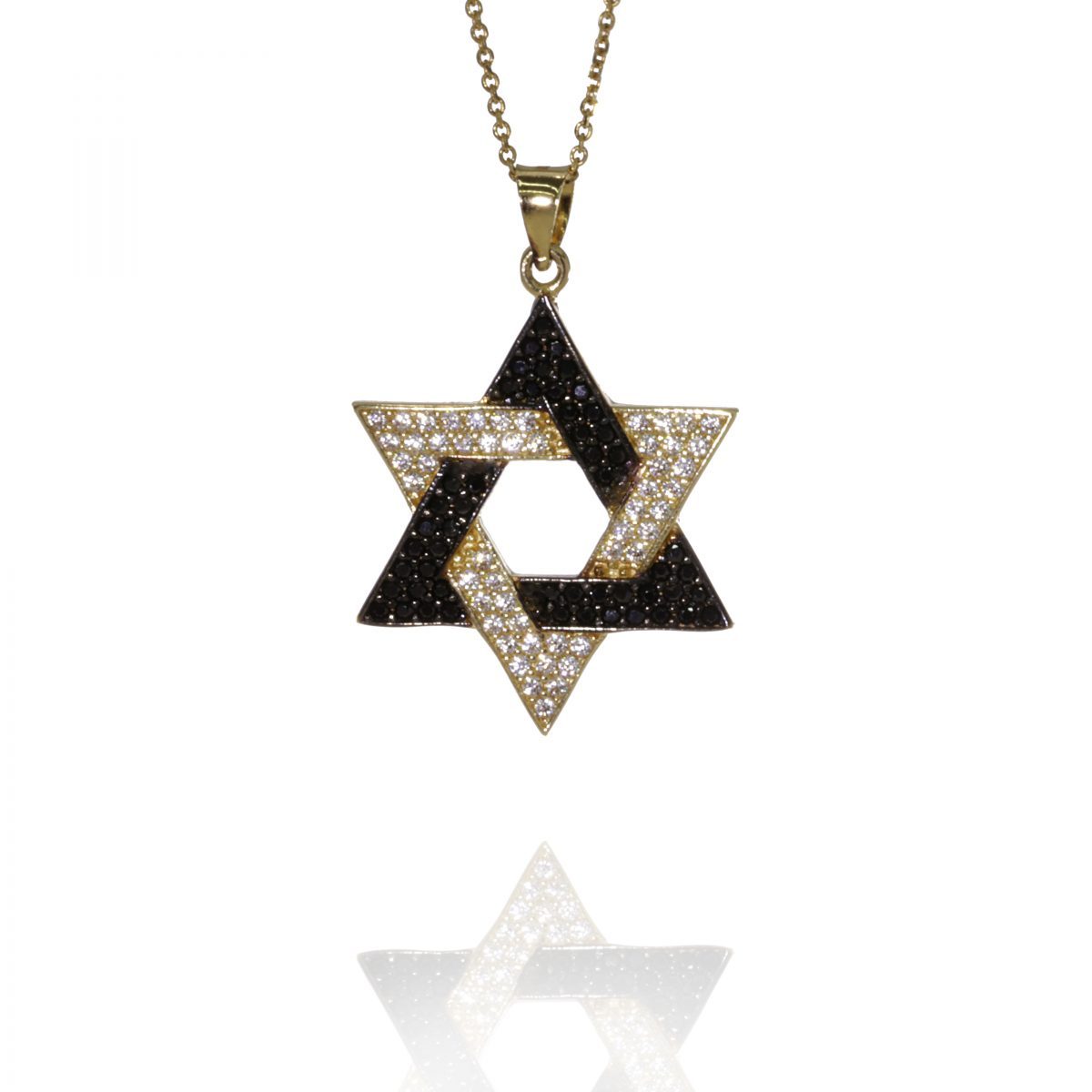 שרשרת מגן דוד לגבר