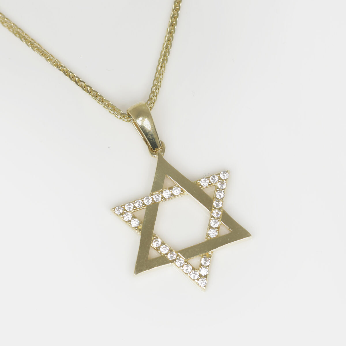שרשרת זהב לגבר - מגן דוד