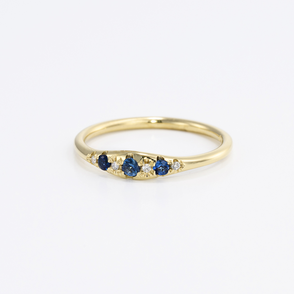 טבעת וינטג׳ יהלומים - נעמי