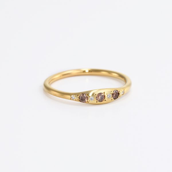 טבעת וינטג׳ יהלומים - אוריה