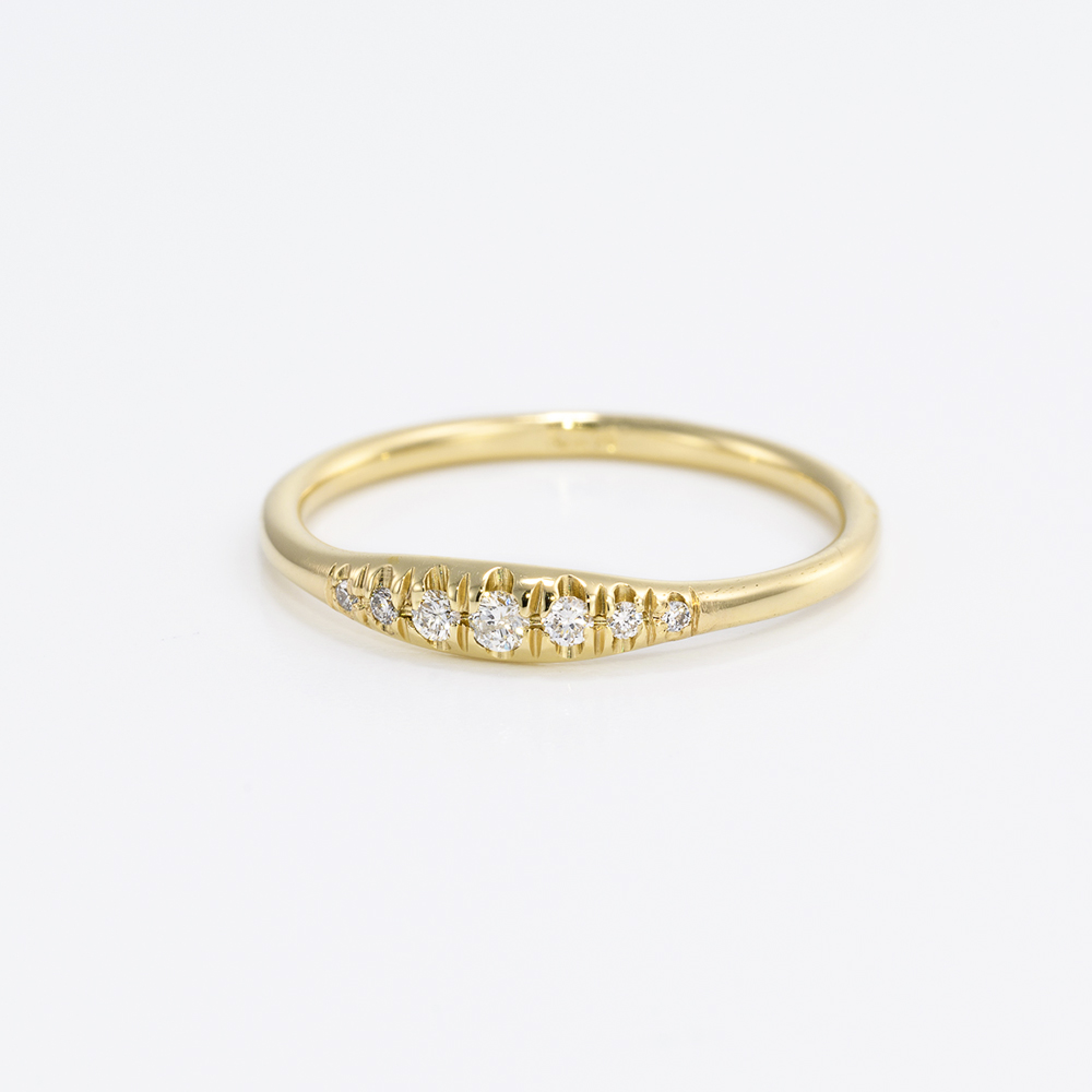 טבעת וינטג׳ יהלומים - אסתי
