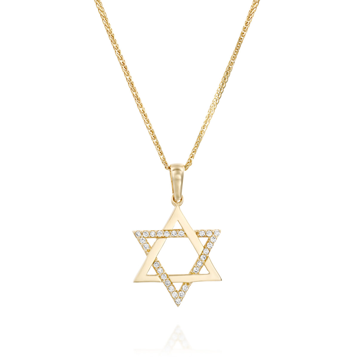 שרשרת זהב לגבר - מגן דוד