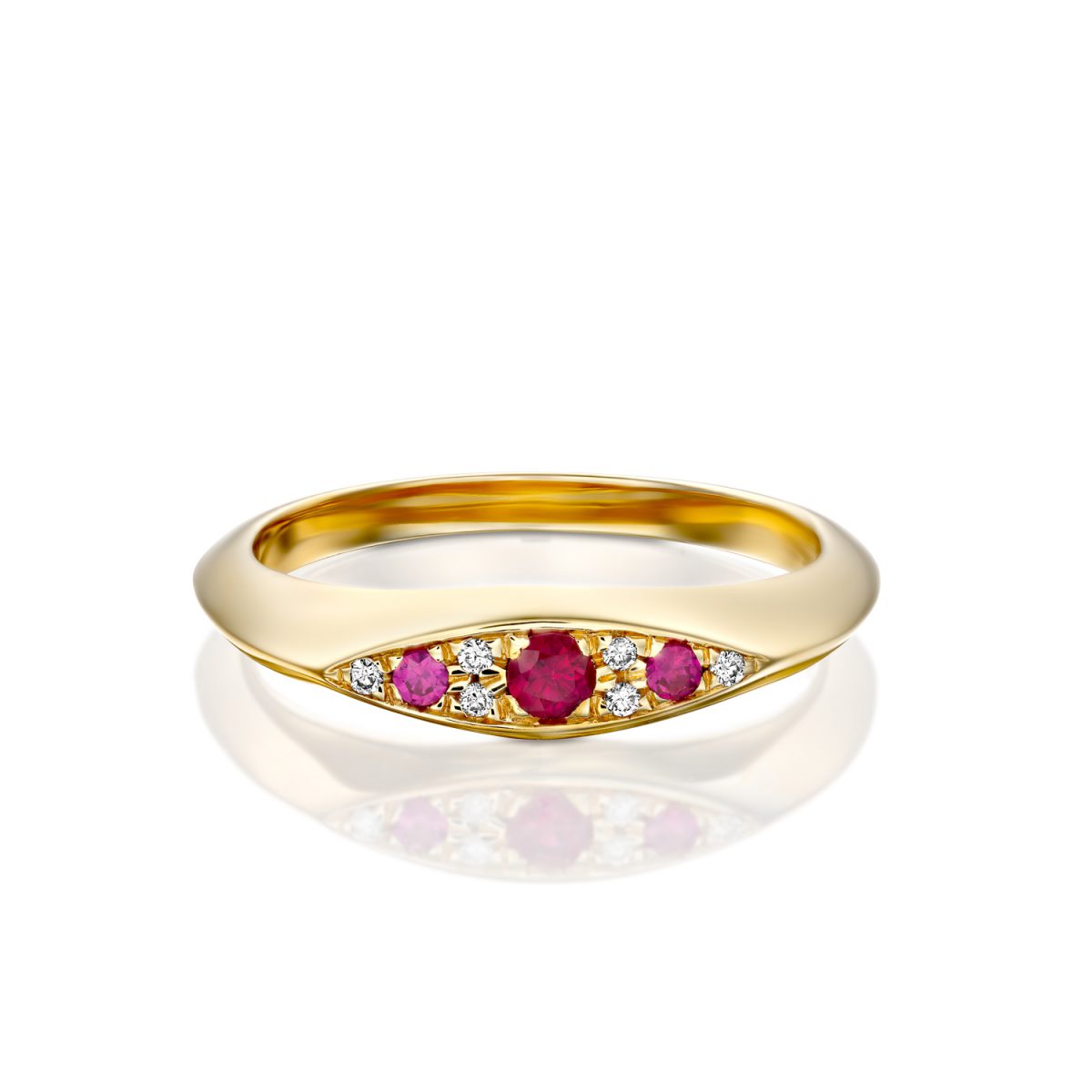 טבעת וינטג׳ יהלומים - רותי
