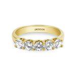 טבעת יהלומים - מיה - זהב צהוב