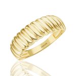 טבעת זהב צהוב - אליאנה