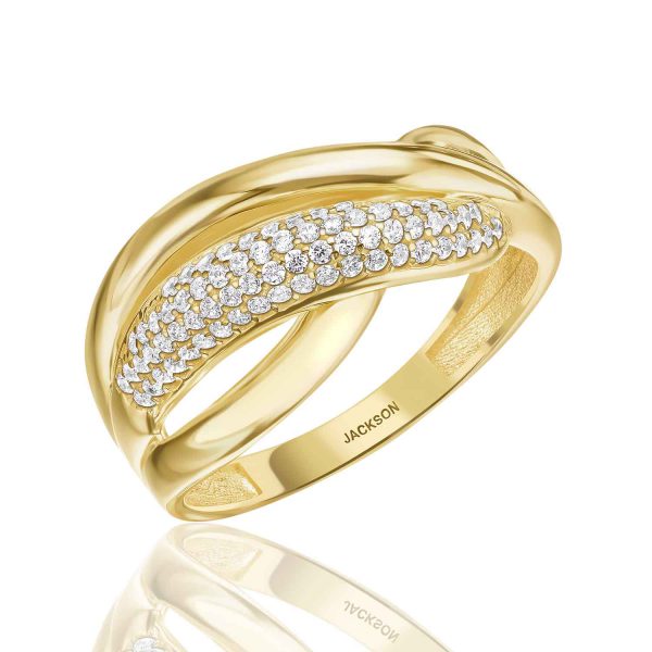טבעת זהב צהוב - אלינוי