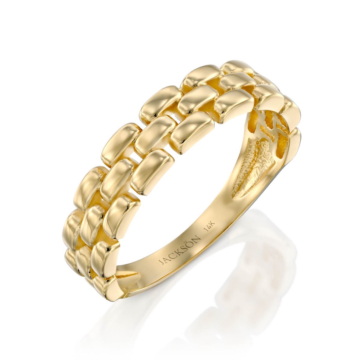 טבעת זהב - גורמט - זהב צהוב
