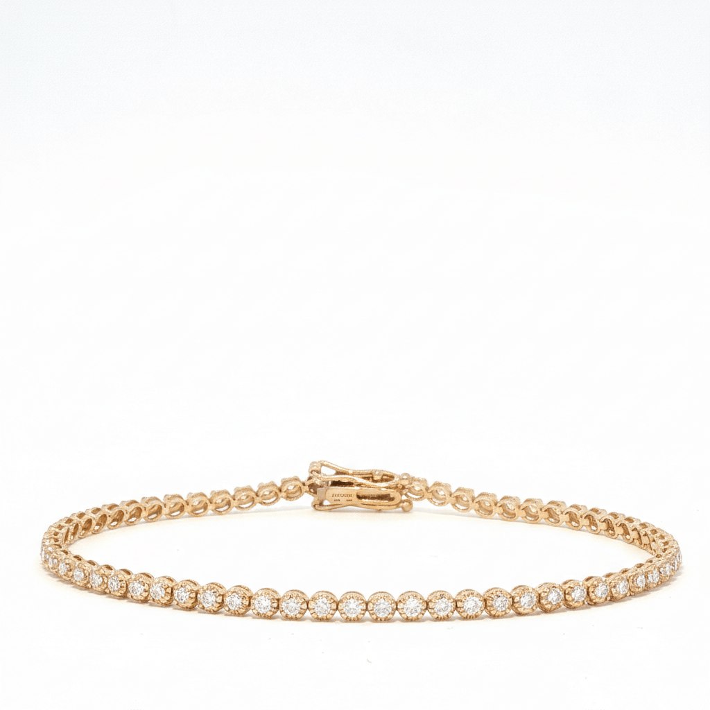 צמיד טניס - יהלומי מעבדה 1.01 קראט (CVD)