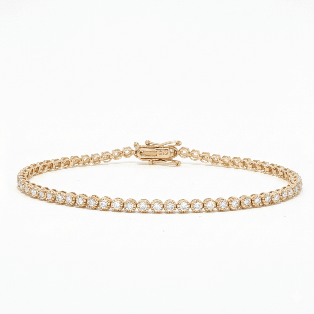 צמיד טניס - יהלומי מעבדה 1.01 קראט (CVD)