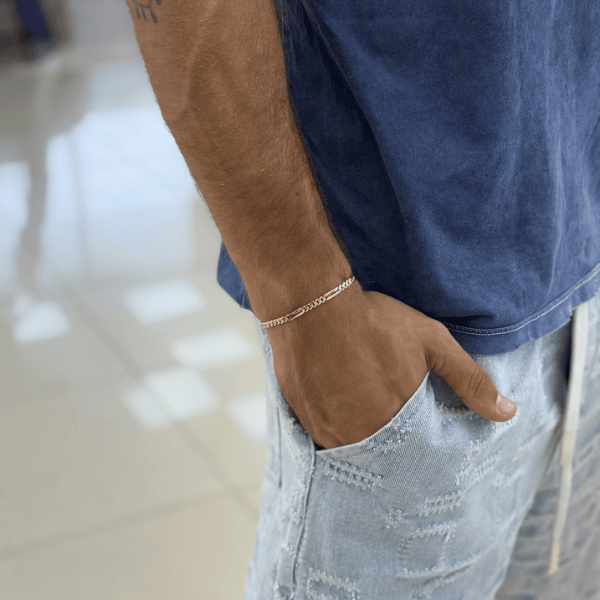 צמיד זהב פיגארו- מונקו מבריק. – תמונה 3